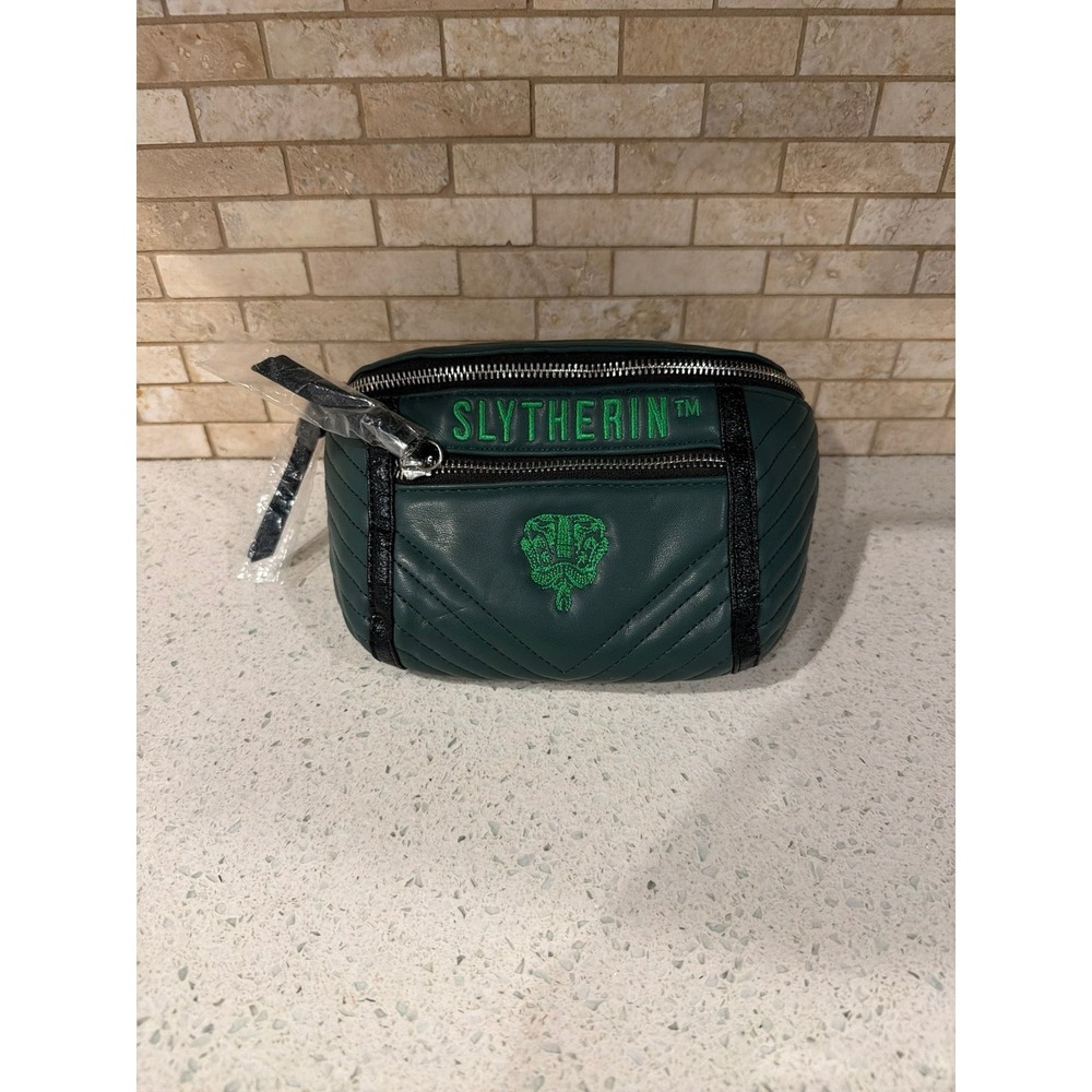Slytherin Harry Potter‎ Mini Bag Cosmetic Pouch Green Snake Hogwarts New"
